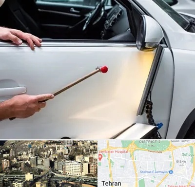 صافکاری بدون رنگ در مرزداران 