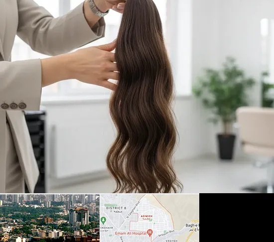خریدار مو طبیعی در عظیمیه کرج