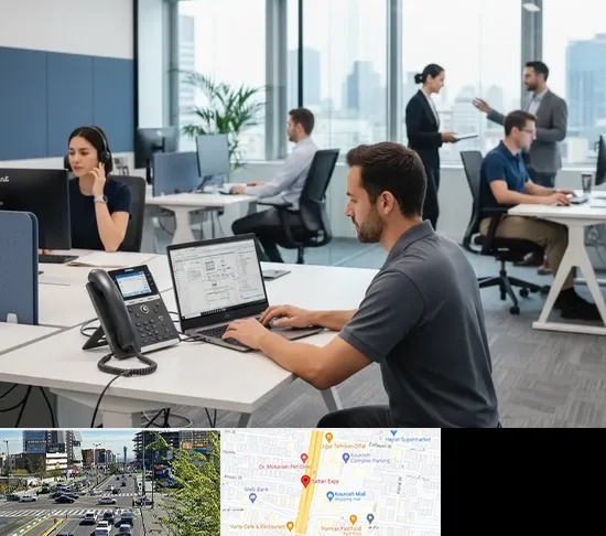 راه اندازی مرکز تلفن Voip در ستاری