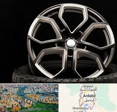 فروشگاه رینگ و لاستیک در اردبیل