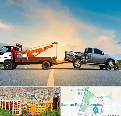 یدک کش شبانه روزی در نیاوران 