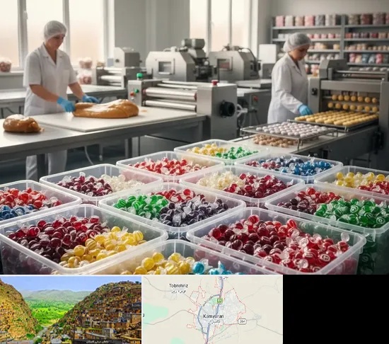 آبنبات پزی در کامیاران
