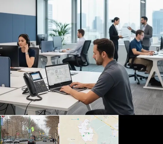راه اندازی مرکز تلفن Voip در نظرآباد کرج