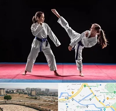 باشگاه تکواندو در کوی وحدت شیراز