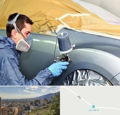 نقاشی خودرو در بوکان تهران