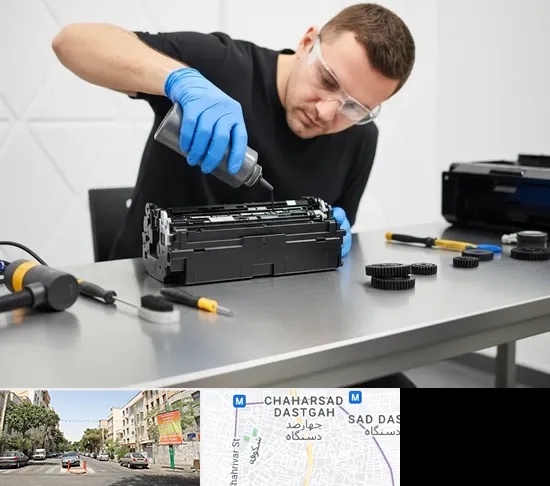شارژ کارتریج پرینتر در چهارصد دستگاه