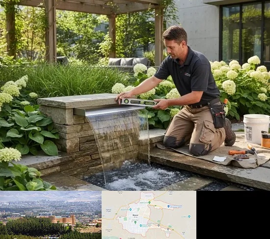 اجرای آبنما در بیرجند