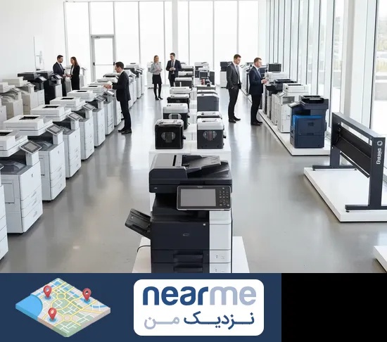 پرینتر و ماشین های اداری در نزدیک من