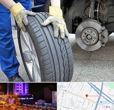 پنچرگیری در آبرسان تبریز