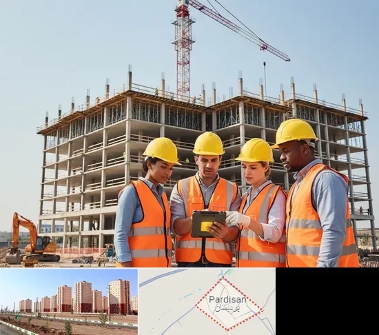 پیمانکار ساختمان در پردیسان قم