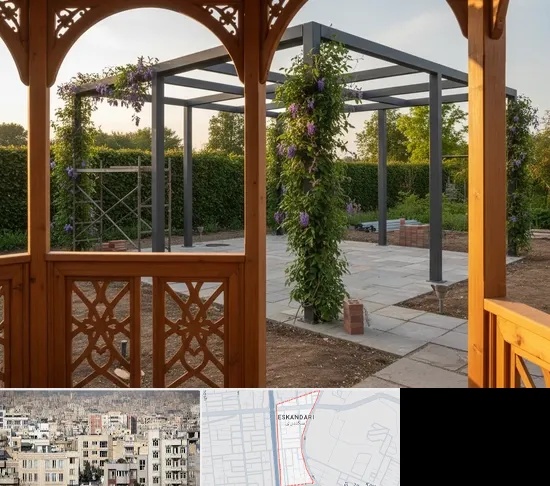 آلاچیق و پرگولا در اسکندری