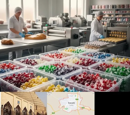 آبنبات پزی در ساوه