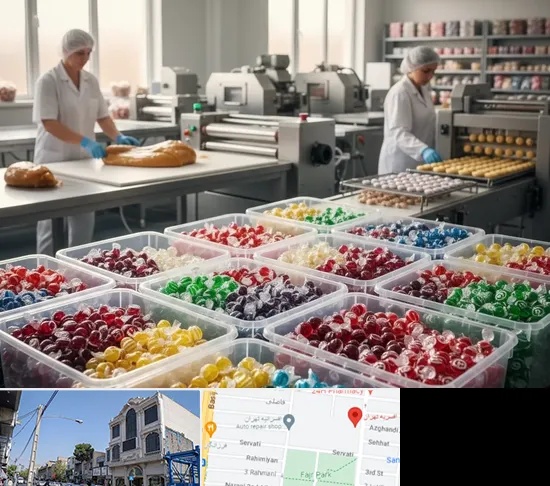 آبنبات پزی در افسریه
