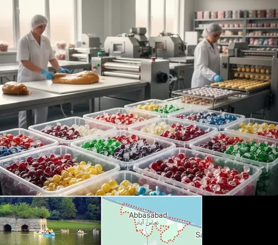 آبنبات پزی در عباس آباد