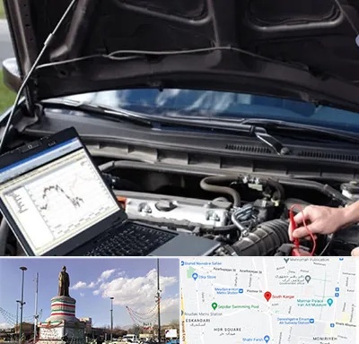 تعمیرات ای سی یو ECU در کارگر جنوبی 