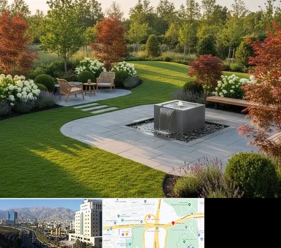 محوطه سازی در حقانی