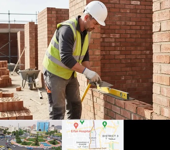 دیوار چینی و دیوار کشی در ونک