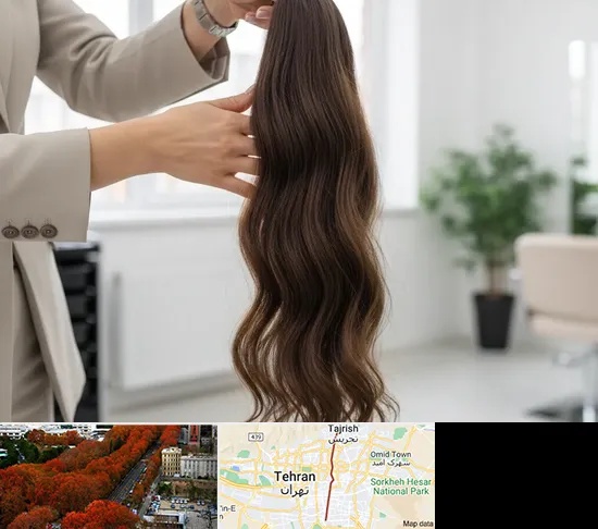 خریدار مو طبیعی در ولیعصر