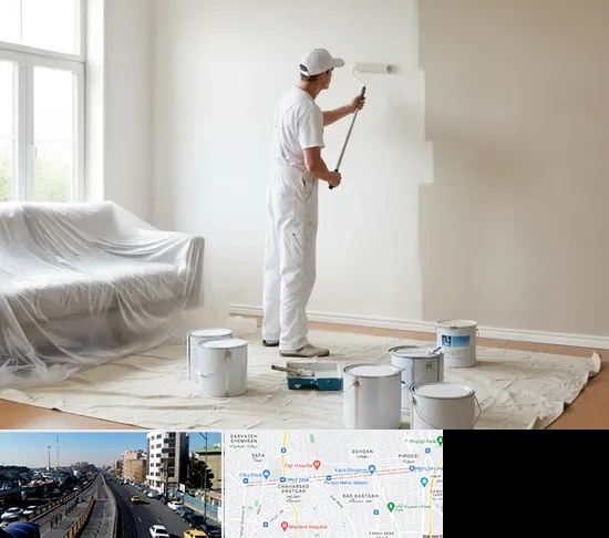 نقاشی ساختمان در پیروزی