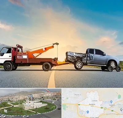 یدک کش شبانه روزی در بومهن