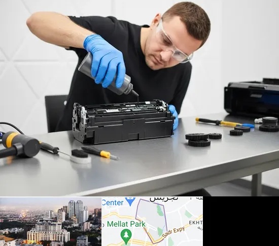 شارژ کارتریج پرینتر در الهیه