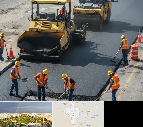 آسفالت کاری در تربت حیدریه