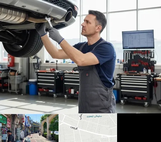 تعمیر و تعویض کاتالیزور خودرو در خیابان قزوین