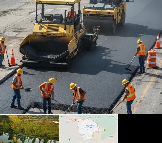 آسفالت کاری در بهبهان