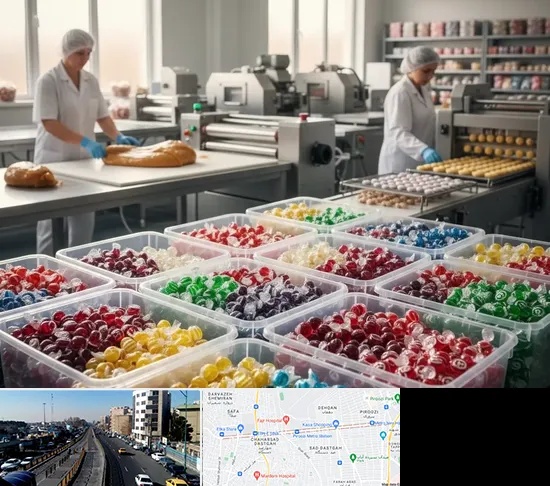 آبنبات پزی در پیروزی