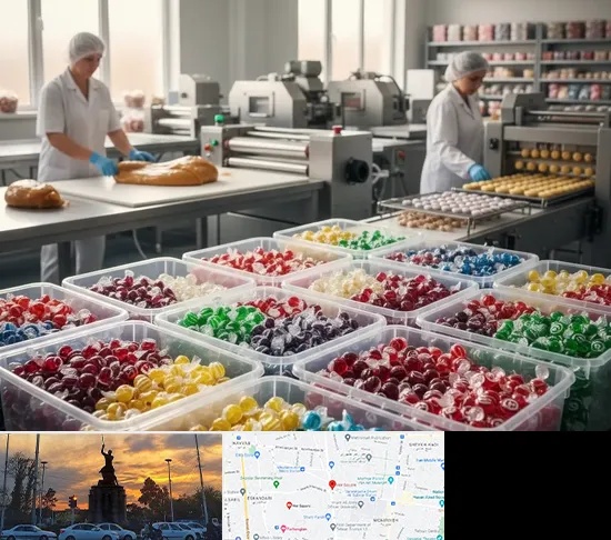آبنبات پزی در میدان حر