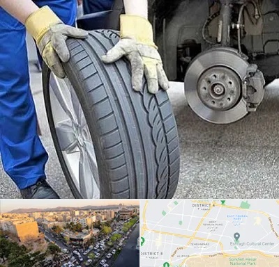پنچرگیری در تهرانپارس 