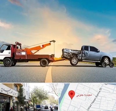 یدک کش شبانه روزی در مجیدیه جنوبی