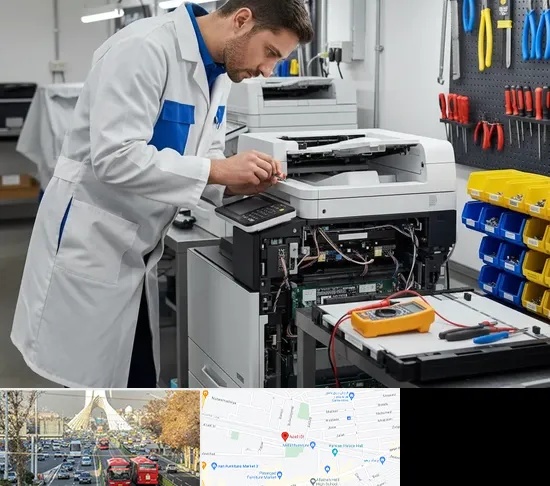 تعمیر پرینتر ریکو RICOH در خیابان آزادی