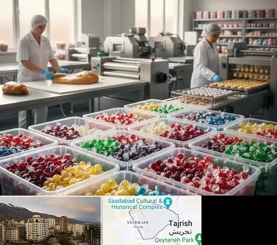آبنبات پزی در زعفرانیه