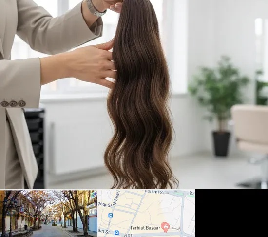 خریدار مو طبیعی در تربیت تبریز