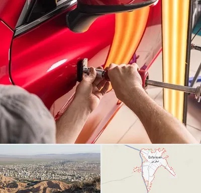 صافکاری با دستگاه مکش در اسفراین