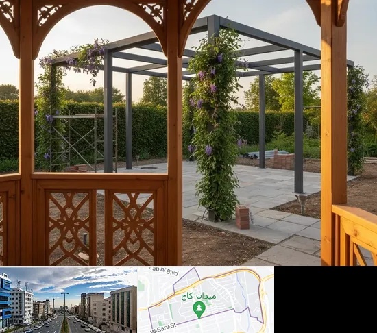 آلاچیق و پرگولا در سعادت آباد