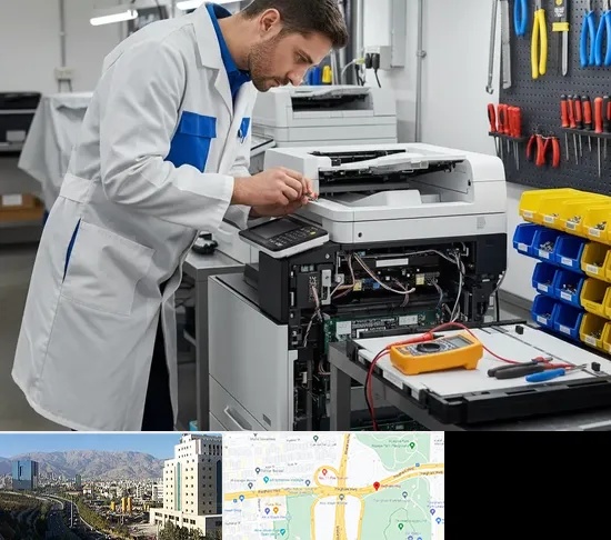 تعمیر پرینتر ریکو RICOH در حقانی