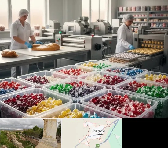 آبنبات پزی در کنگاور