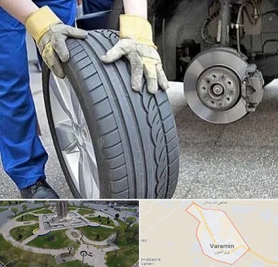 پنچرگیری در ورامین