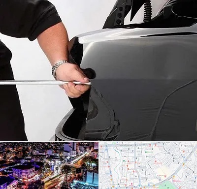 صافکاری PDR در منظریه رشت