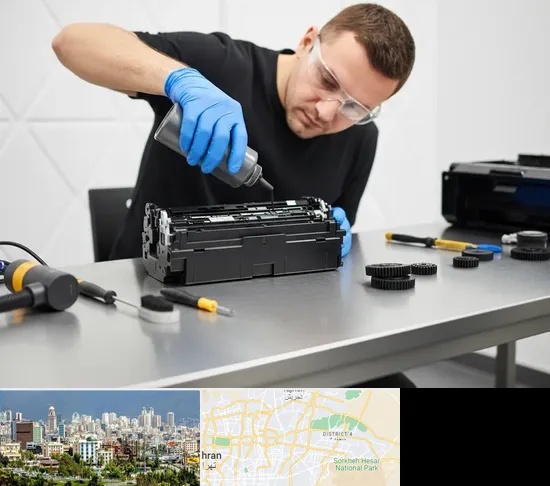 شارژ کارتریج پرینتر در شرق تهران