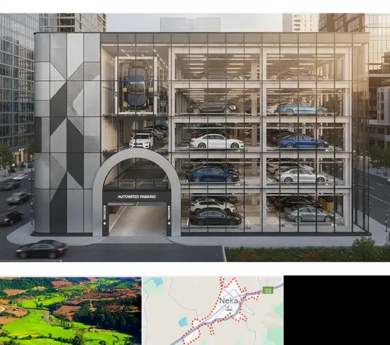 اجرا پارکینگ طبقاتی مکانیزه در نکا