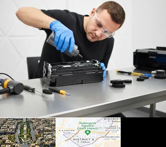 شارژ کارتریج پرینتر در نارمک