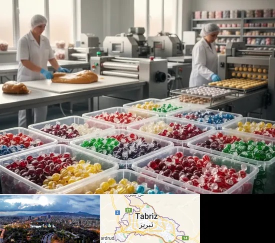 آبنبات پزی در تبریز