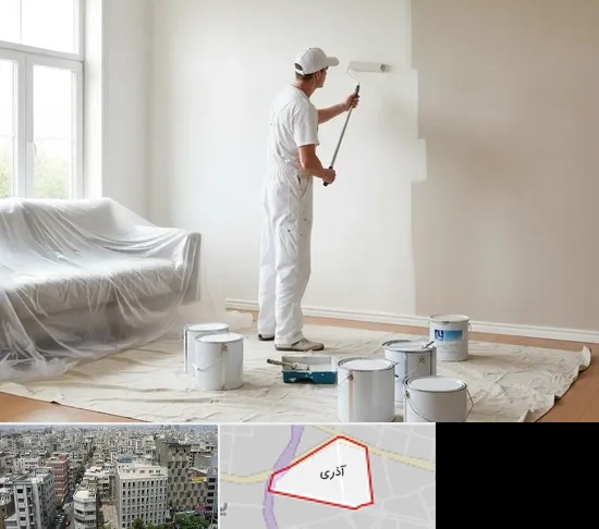 نقاشی ساختمان در آذری
