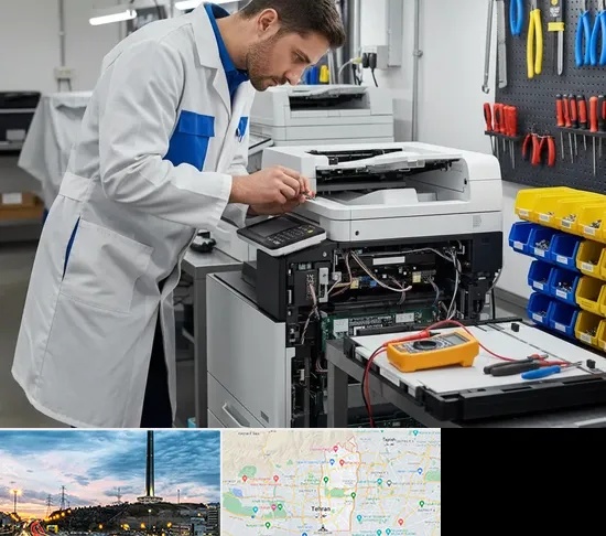 تعمیر پرینتر ریکو RICOH در منطقه 2 تهران