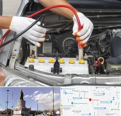تعمیر برق خودرو در کارگر جنوبی