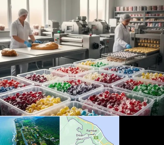 آبنبات پزی در رامسر