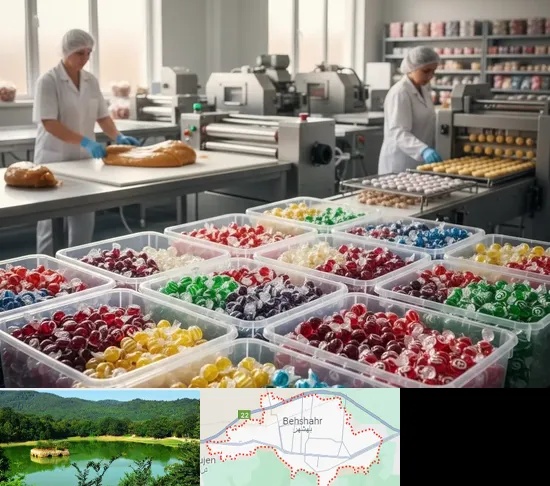 آبنبات پزی در بهشهر